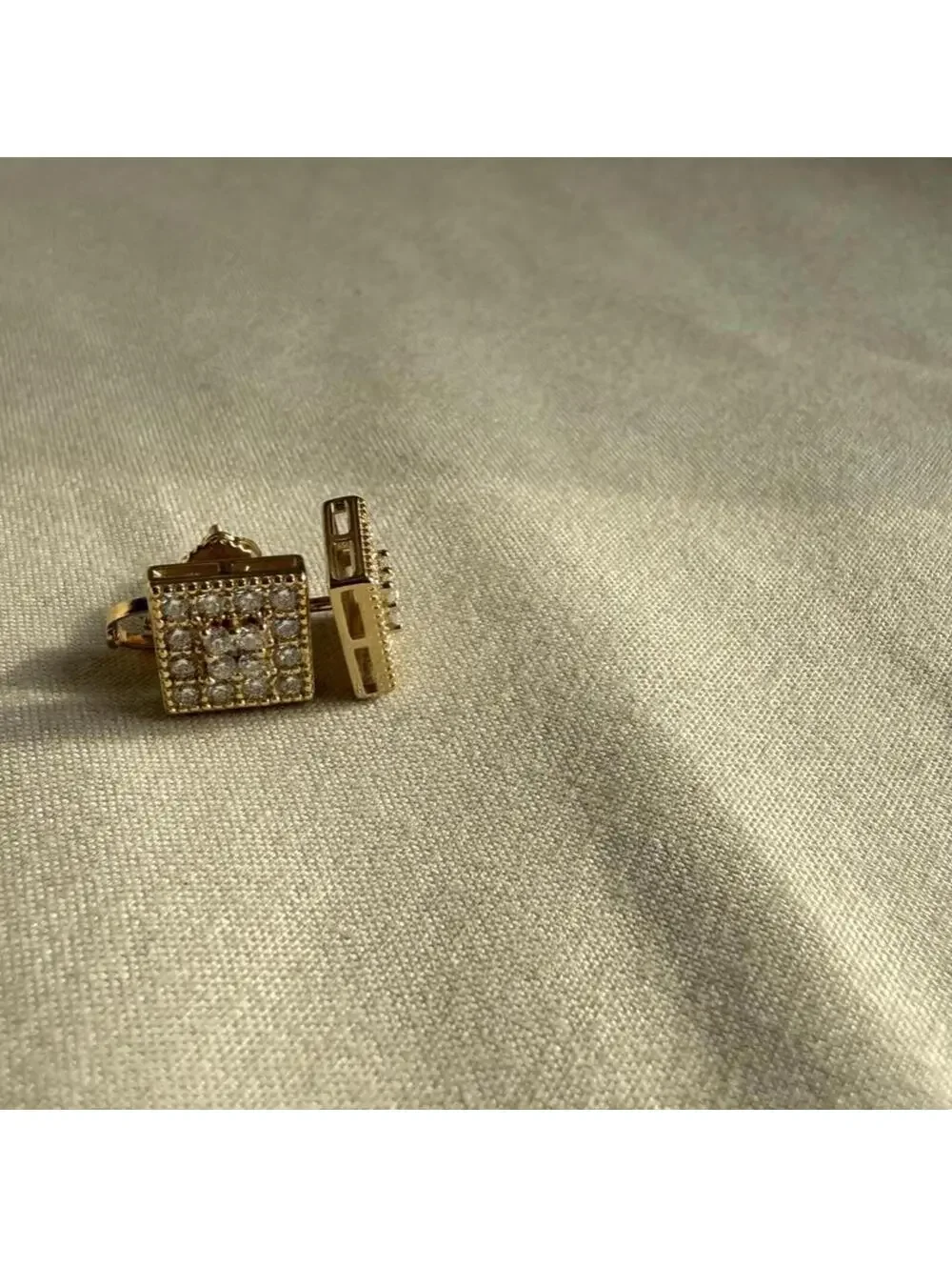 ✨‎ Baguette Cluster Square Stud Earrings